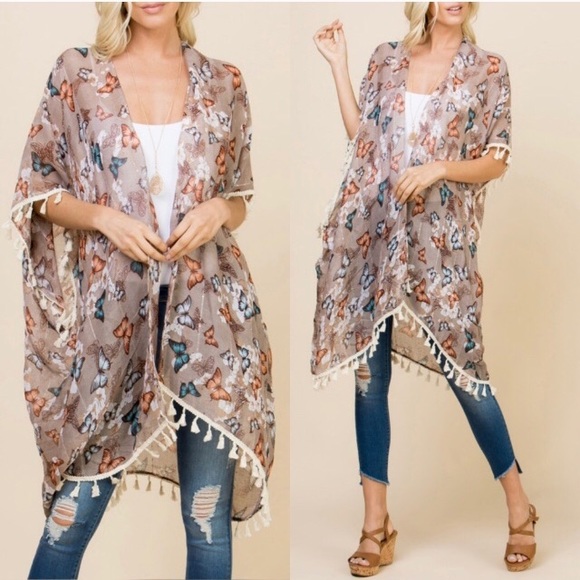 Other - Beautiful Sequin Butterfly Kimono 🦋 Other - Beautiful Sequin Butterfly Kimono 🦋